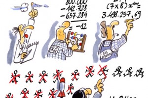 dessin : Comment compte-on les manifestants