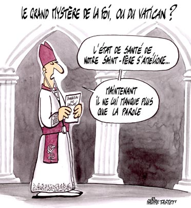 dessin : Le grand mystère de la foi, ... ou du vatican