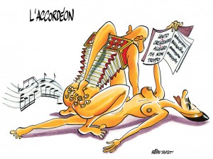 dessin image position du Kama-Sutra "l'accordéon"