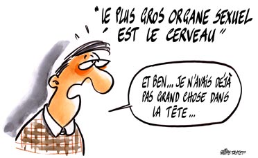 dessin : Le plus gros organe sexuel