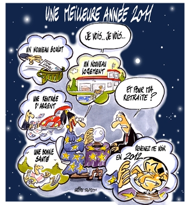 dessin : Une meilleure année 2011