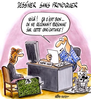 Caricatures : dessiner sans provoquer