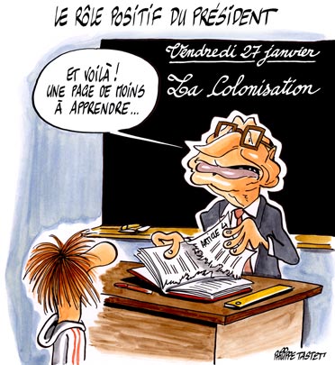 dessin : Le rôle positif de Président