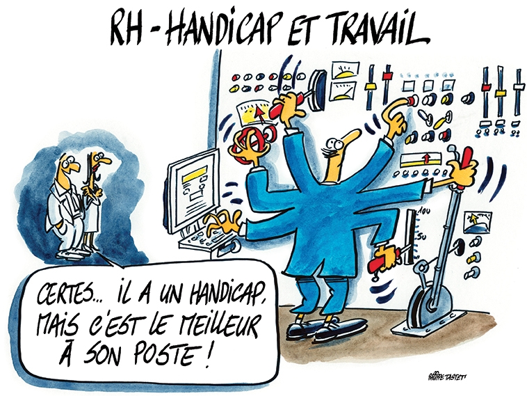 Illustration d'un témoignage du responsable des Ressources Humaines d'une grand entreprise.